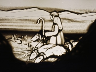 Sandmalerei